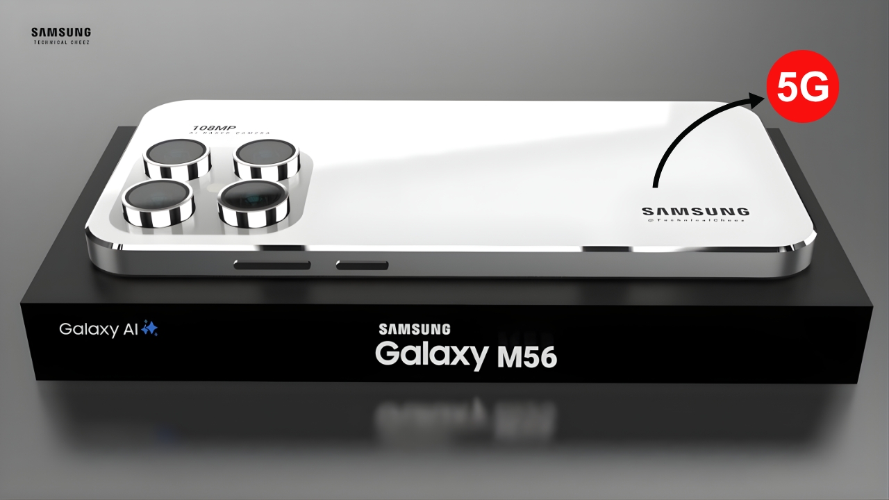 Samsung Galaxy M56 Launched: 200MP Camera, 6G-Ready Power, and a Massive 7500mAh Battery